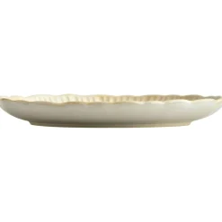 Daisy Plate Cream, 29 cm