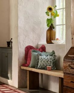 Damson Cushion Cover 30x40 cm, Yellow