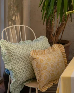 Damson Cushion Cover 30x40 cm, Yellow