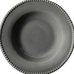 Daria Pasta Plate, Cotton White
