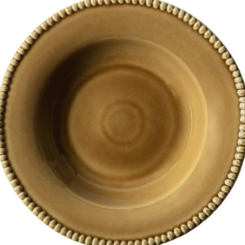 Daria Pasta Plate, Cotton White