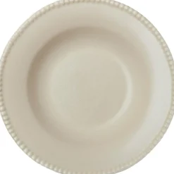 Daria Pasta Plate, Cotton White