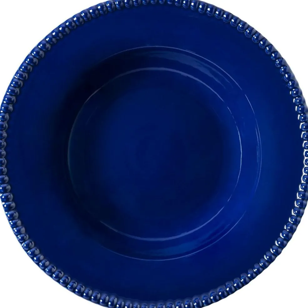 Daria Pasta Plate, Cotton White