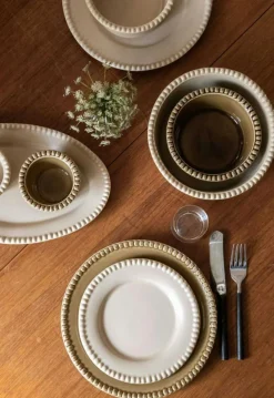 Daria Platter Oval 35 cm, Clean Grey