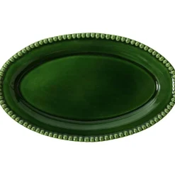 DARIA Platter Oval 35 cm, Moss