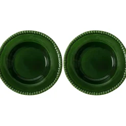 DARIA Soup Plate 26 cm 2-pack, Moss