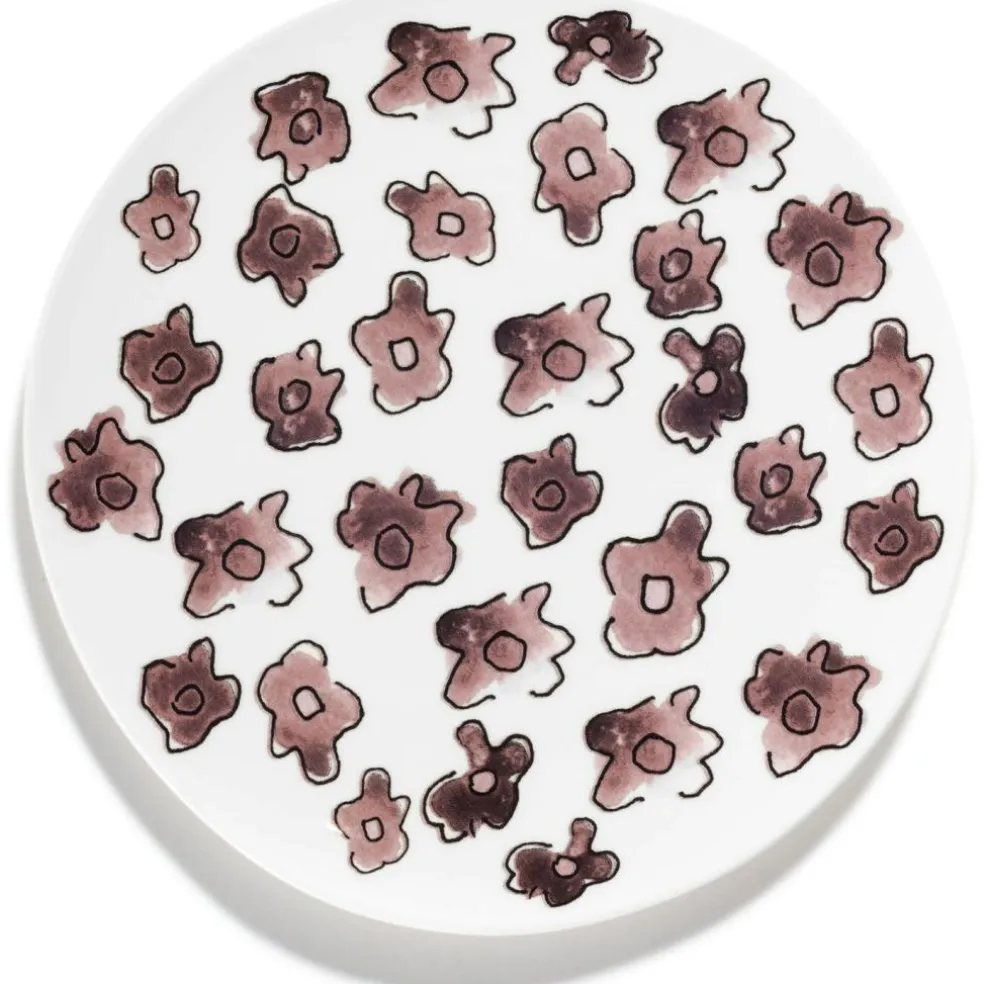 Dark Viola Breakfast Plate