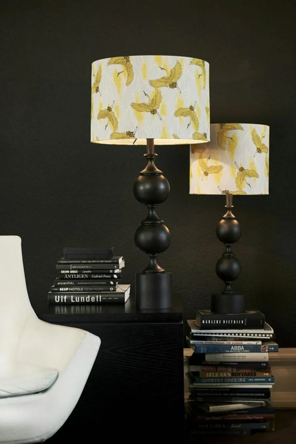 Deborah Table Lamp Large, Black