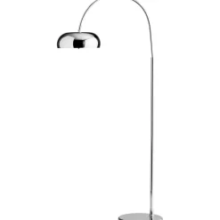 Deco Disco Floor Lamp, Chrome