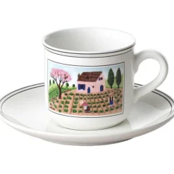 Design Naif Coffee Cup With Saucer
