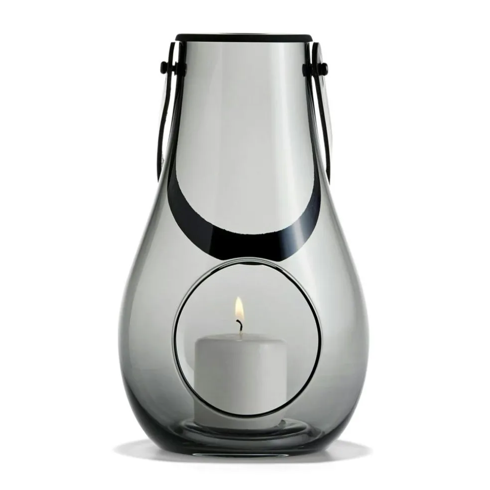 Design With Light Lantern 29 cm, Smoke