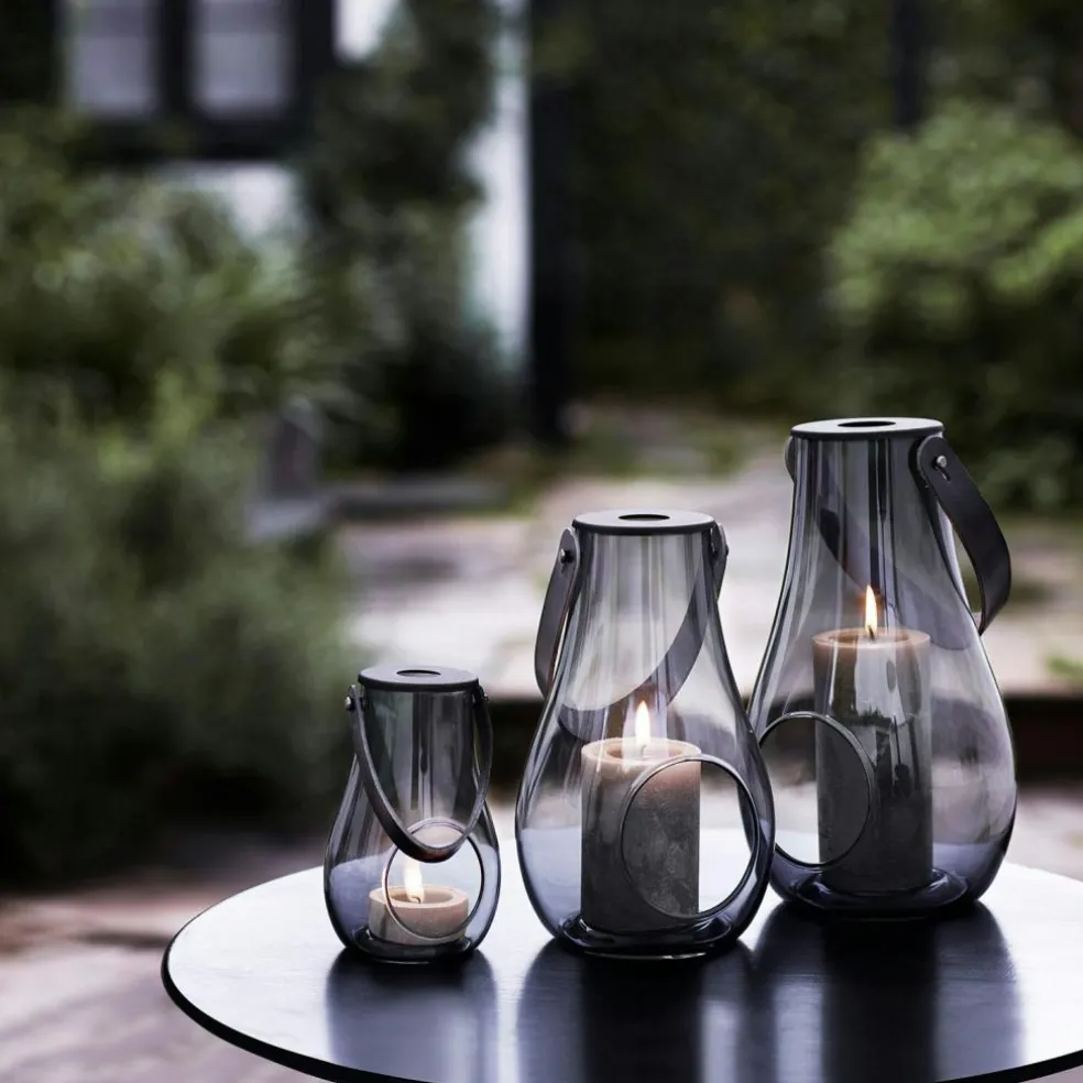 Design With Light Lantern 29 cm, Smoke