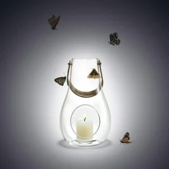 Design With Light Lantern 24.8 cm, Clear