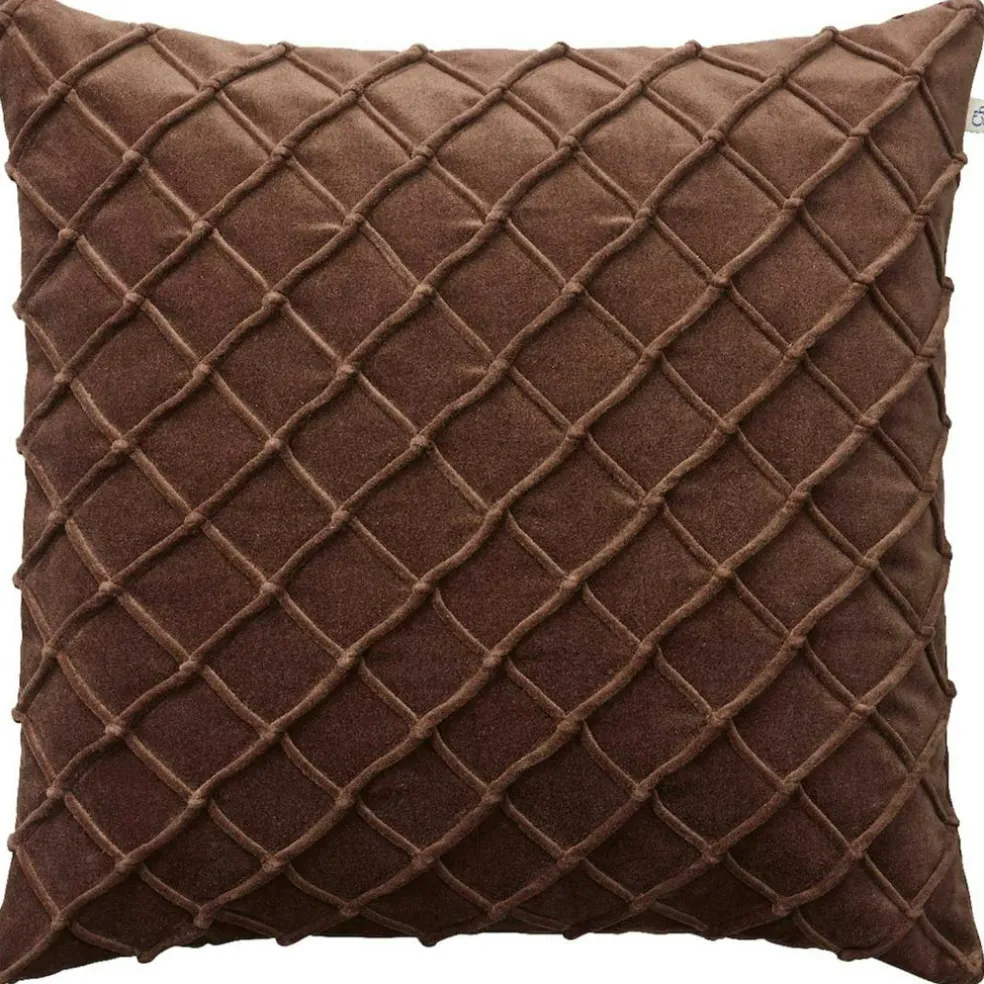 Deva Cushion Cover 50x50 cm, Brown