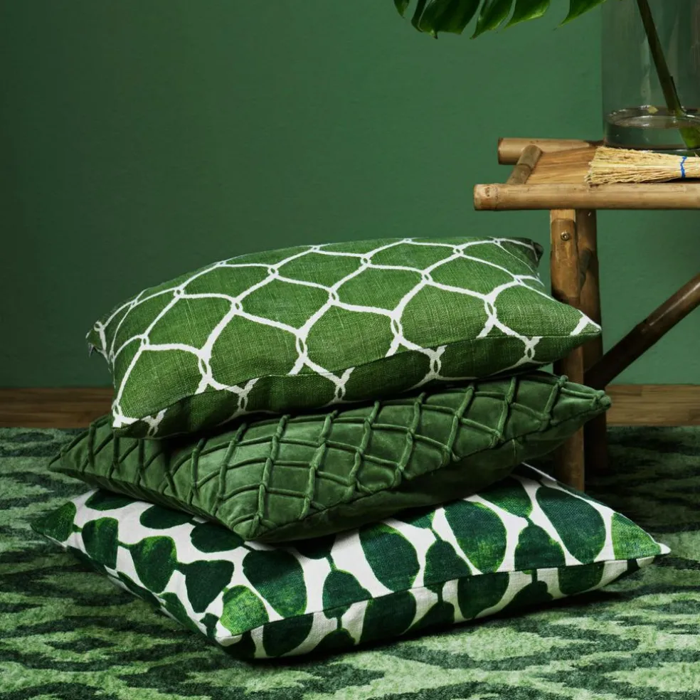 Deva Cushion Cover 50x50 cm, Cactus Green