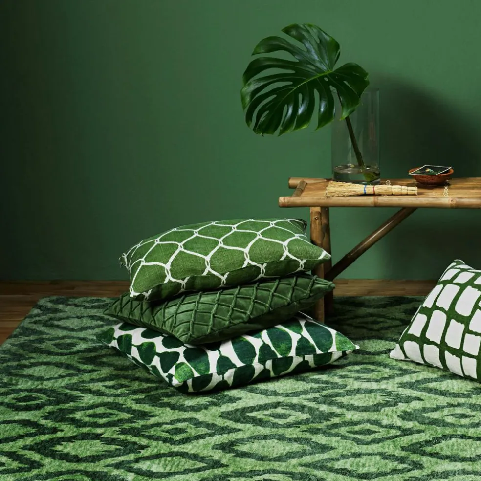 Deva Cushion Cover 50x50 cm, Cactus Green