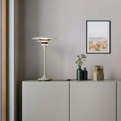 Diablo Table Lamp 300 mm, Sand / Metallic Bronze