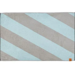 Diagonal Bath Mat 50x80 cm, Mint