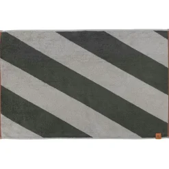 Diagonal Bath Mat 50x80 cm, Mint
