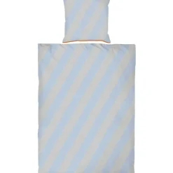 Diagonal Bed Set 140x220 + 60x63 cm, Sand / Brick