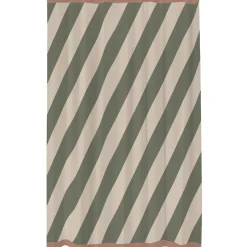 Diagonal Shower Curtain 150x200 cm, Dark Grey