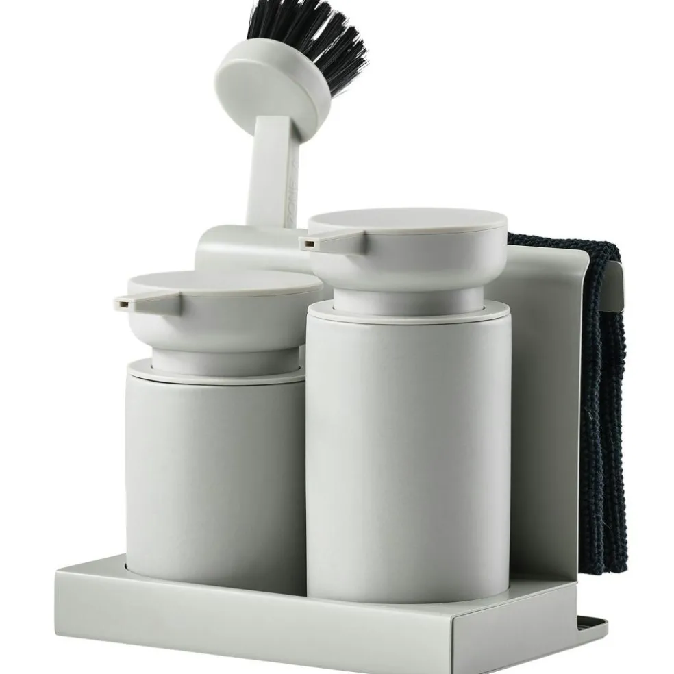 DIISH Dish Set 4 Pieces, Warm Grey