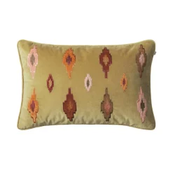 Dipu Cushion Cover 40x60cm, Masala Yellow Multi