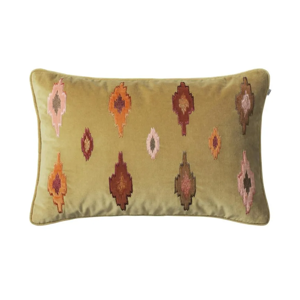 Dipu Cushion Cover 40x60cm, Masala Yellow Multi