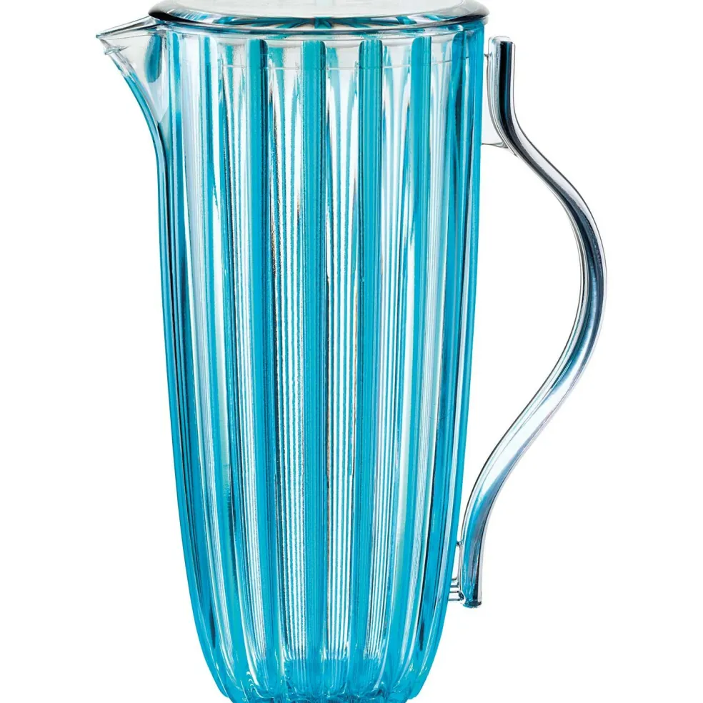 Dolcevita Pitcher With Lid, Blue