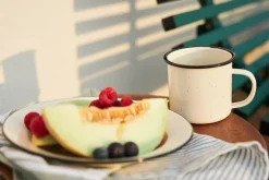 Doris Mug Enamel 38 cl, Green