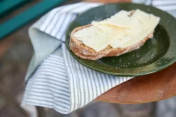 Doris Plate Enamel Ø20 cm, Green