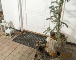 Dot Doormat 60x90 cm, Black