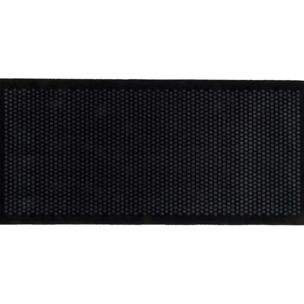 Dot Doormat 40x60cm, Black/Grey