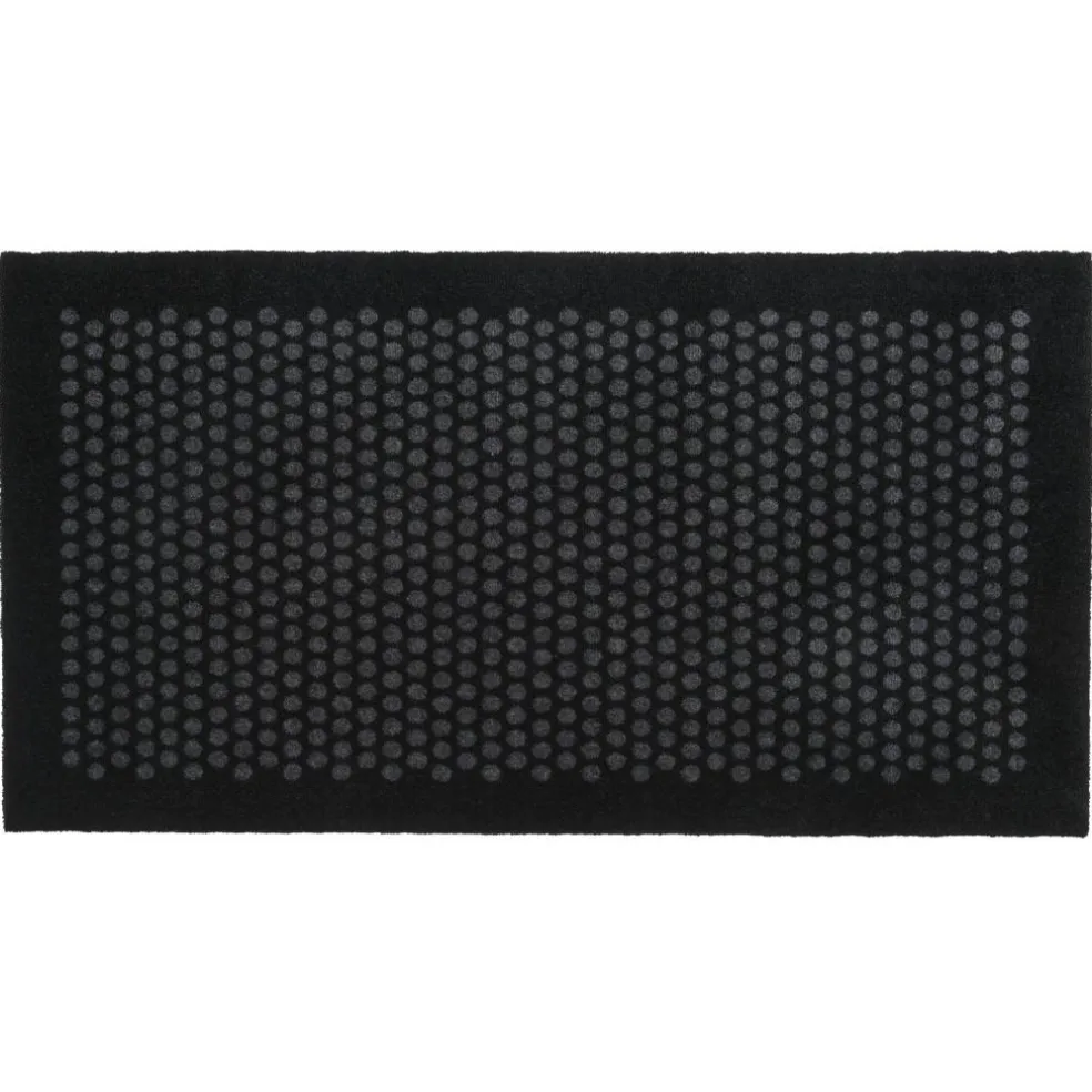 Dot Doormat 40x60cm, Black/Grey