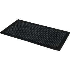 Dot Doormat 40x60cm, Black/Grey