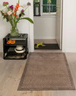 Dot Doormat 67x200cm, Sand
