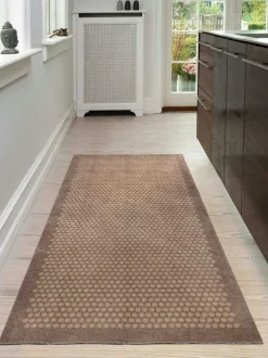 Dot Doormat 67x200cm, Sand