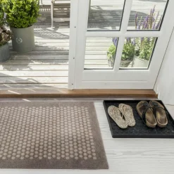 Dot Doormat 67x200cm, Sand