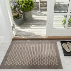 Dot Doormat 67x200cm, Sand