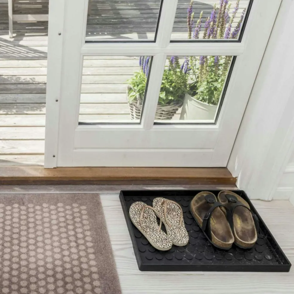 Dot Shoe Tray M, Black