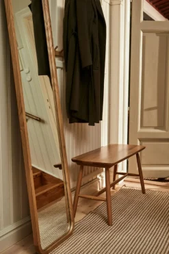 Dotted Wool Rug Natural, 75x150 cm