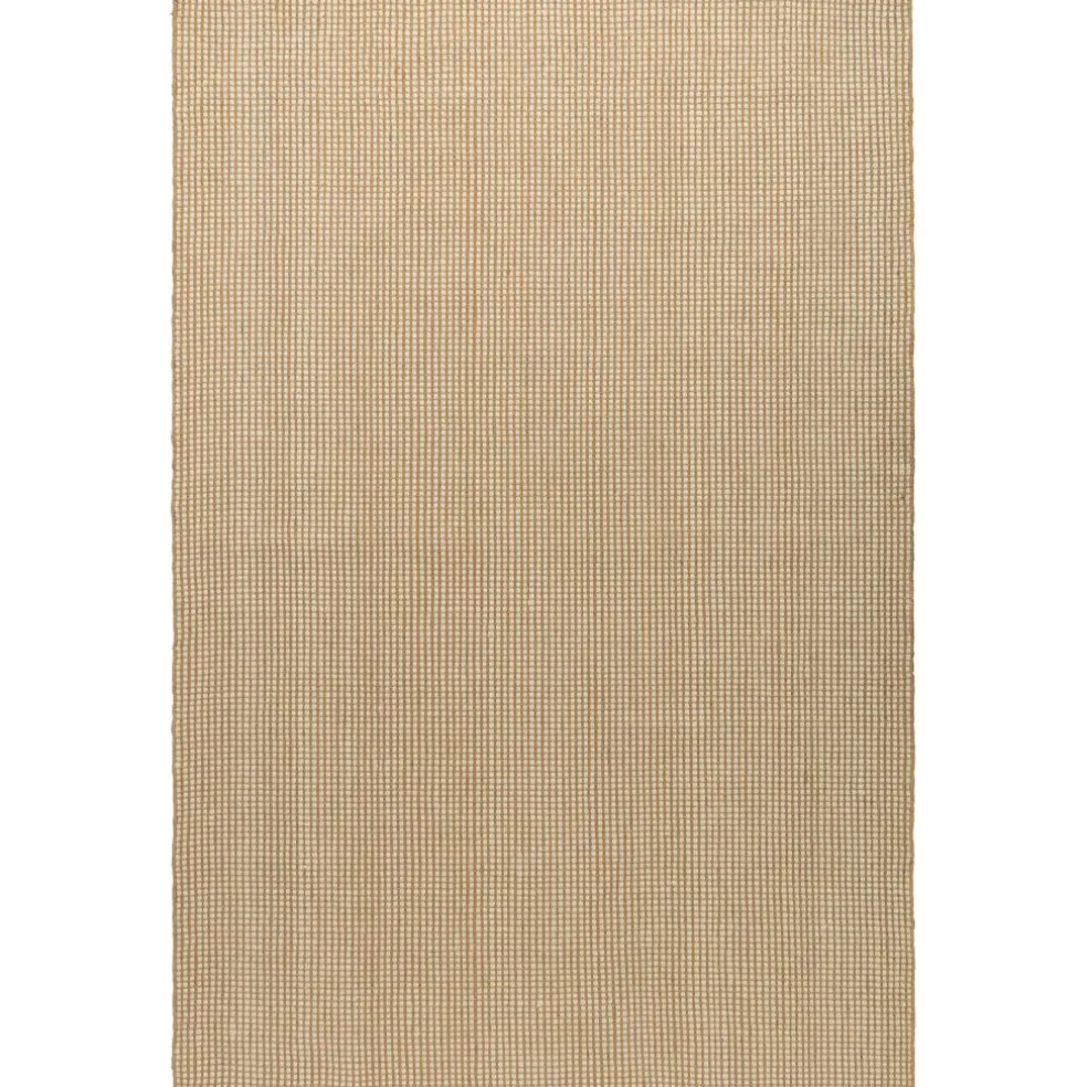 Dotted Wool Rug Natural, 75x150 cm