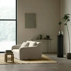 Doum Stool Eucalyptus Wood, 30 cm