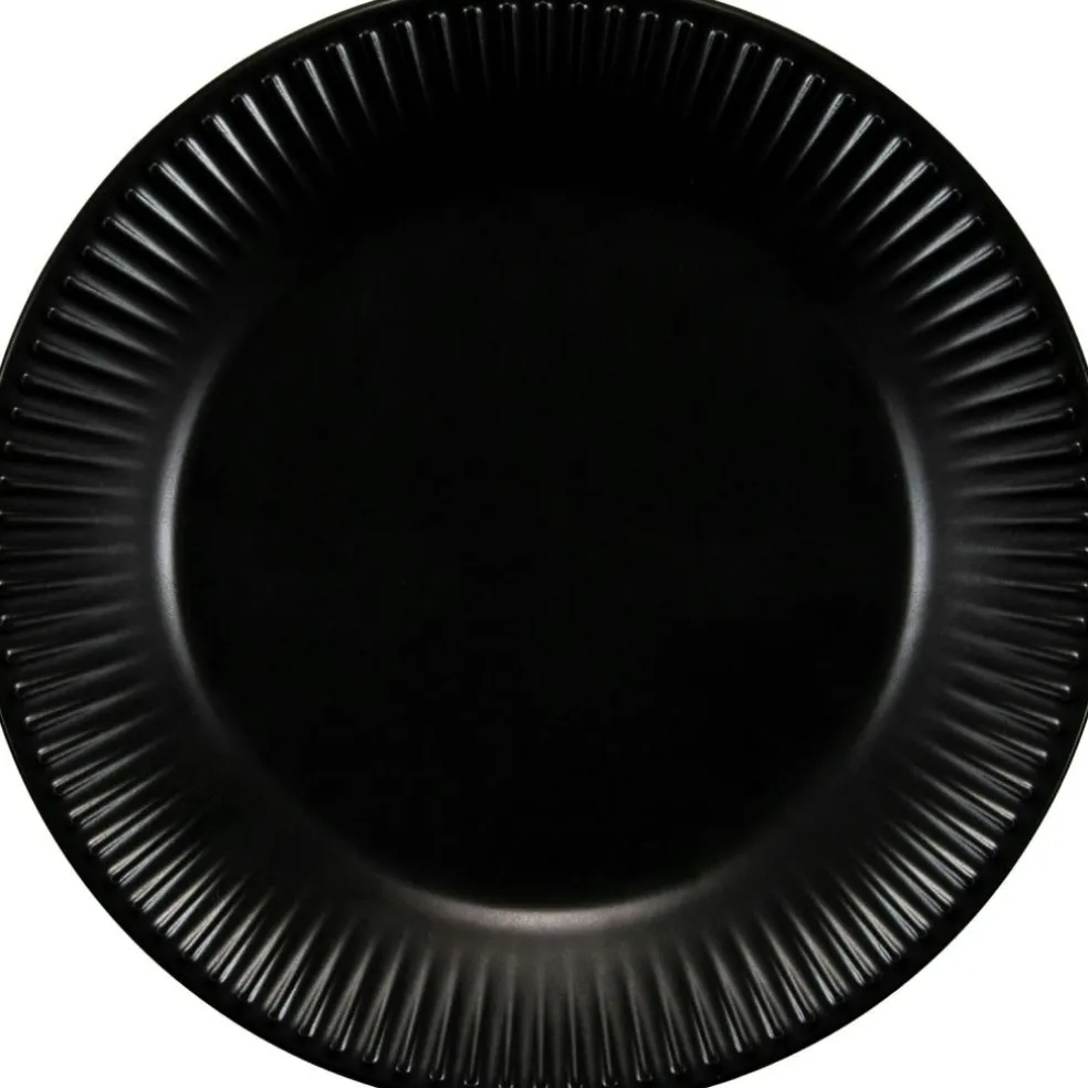 Douro Plate 18 cm, Matte Black