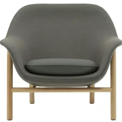 Drape Low Armchair, Remix 113 / Hallingdal 100 / Black Oak