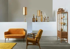 Drip Candle Holder 4 Arms, Gold