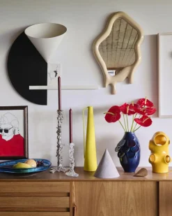 Drip Candle Holder Clear, S / 14 cm