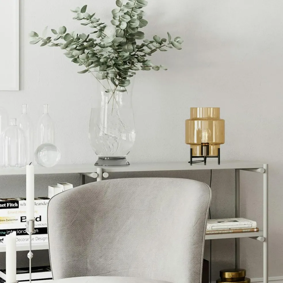 Ebbot Table Lamp 37 cm, Amber