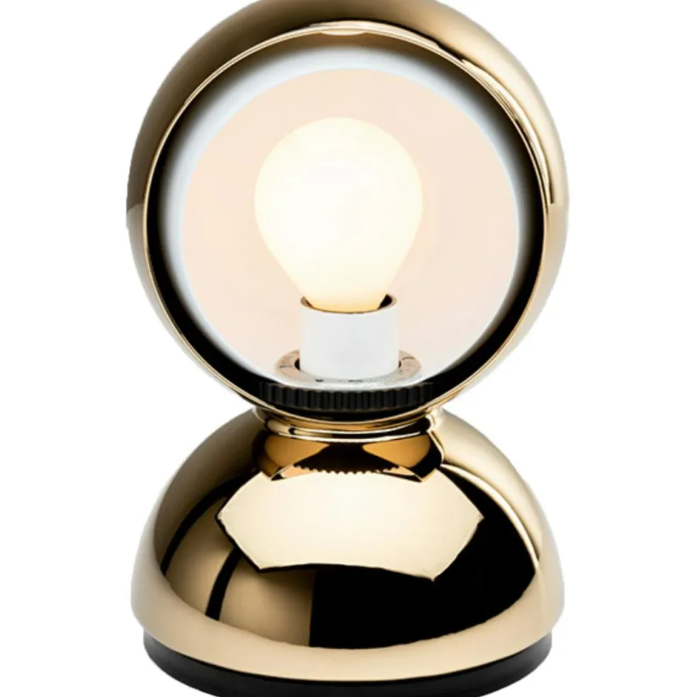 Eclisse T Table Lamp, Gold