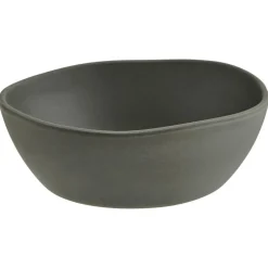 Eco Sustainable Melamine Bowl 16 cm, Dark Grey